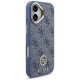 Guess 4G Strass Logo MagSafe vāciņš iPhone 17 - zils | Phone Case Cover