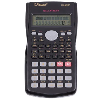 Zinātniskais kalkulators Kenko KK-82MS, 240 funkcijas, divrindu displejs