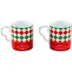 Porcelāna krūzīšu komplekts Bialetti Tricolore, 300 ml, 2 gab.