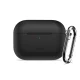 Austiņu maciņš Tech-Protect Silicone Hook priekš AirPods Pro 3, melns