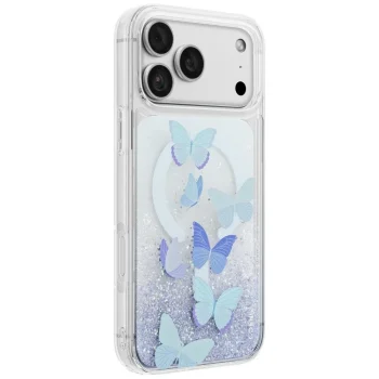 Чехол Uniq Coehl Aria Magnetic Charging для iPhone 18 Pro Max / 17 Pro Max, синий
