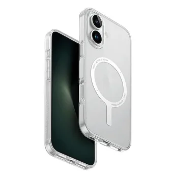 Uniq Clario iPhone 16 Plus 6,7" Magclick uzlādes futrālis caurspīdīgs/caurspīdīgs caurspīdīgs | 6.7"...