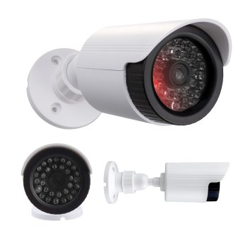 Centrumelektroniki IR1800 W Kameras Atrapa ar LED, Balta