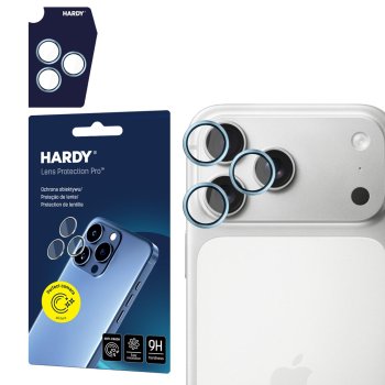 3mk HARDY Lens Protection Pro lens glass  iPhone 17 Pro / 17 Pro Max - blue