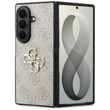 Чехол Guess Big 4G Logo для Samsung Galaxy Z Fold 8 Ultra, розовый