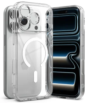 Чехол Ringke Fusion Magnetic MagSafe для iPhone 18 Pro / 17 Pro, прозрачный