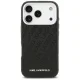 Karl Lagerfeld FW Stamped Karl MagSafe vāciņš priekš iPhone 17 Pro — melns | Phone Case Cover