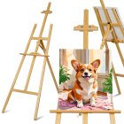 Massido MS-989 175cm Artist Easel for Painting - Premium Quality Art Supplies