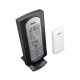 Mebus 11146 Radio-Controlled Weather Station, Black/Silver