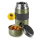 Nerūsējošā tērauda ēdiena termoss MOUNTAIN GOAT 1000ml, zaļš