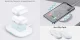 Беспроводное зарядное устройство CHOETECH 15W, белое