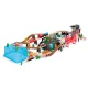 Koka vilcienu pilsētiņa 100 gab. RK-879 Ricokids | Wooden Train Town