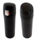 Thermal Mug Bottle Thermos Flask for Hiking Picnic 450ml, Black