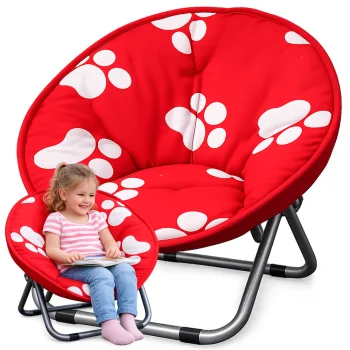 Детское складное туристическое кресло Moon Chair для сада и дачи,...