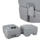 Trizand 00024498 pārnēsājamā tualete 20L, pelēka