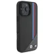 BMW M tīklveida trīskrāsainas svītras MagSafe futrālis iPhone 16 Pro Max - Pelēks | Meshed Tricolor Stripes Case...