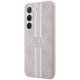 Samsung Galaxy S23 (SM-S911) Guess 4G Printed Stripe Case Cover (GUHCS23SP4RPSP), Pink