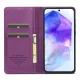 Samsung Galaxy A55 ( SM-A556B/DS ) LC.IMEEKE PU Leather Wallet Protective Book Case Cover, Purple | Чехол для...