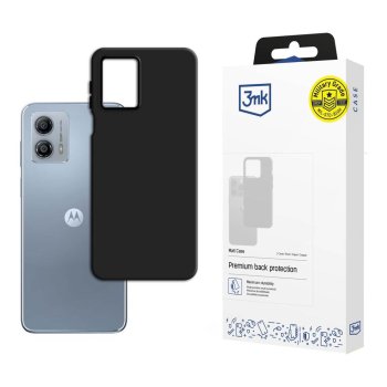 3mk Matt Case vāciņš Motorola Moto G53 – melns