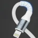 Кабель 3mk Hyper Cable N-SERIES USB-C на Lightning 2м 27W PD 3.0, белый
