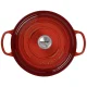 Čuguna katls Le Creuset Signature 26 cm, 5.3 l, apaļš, Cerise