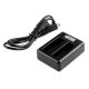 Newell SDC-USB Dual-Channel Charger for AHDBT-401 Batteries
