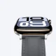 AmazingThing Class Band ādas siksniņa Apple Watch 45 / 46 / 49 mm, pelēka