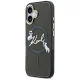 Karl Lagerfeld IML Choupettes Karl Script Logo MagSafe чехол для iPhone 17 – черный