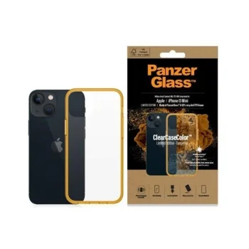 Apple iPhone 13 mini 5.4'' PanzerGlass ClearCase Antibacterial Military Grade Certified Case Cover, Transparent and...
