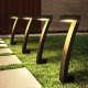 Solar Garden Lights Outdoor Waterproof for Path Walkway Driveway, 4 Pack