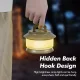 Аккумуляторная кемпинговая LED лампа с гирляндой 20м, теплый свет