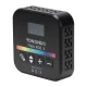 Yongnuo YN60 RGB II kompakta LED video gaisma (2500 K - 9900 K), melna