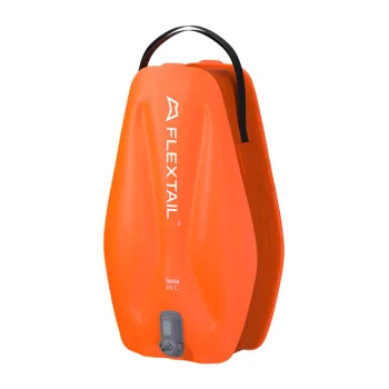 Portable Camping Shower Flextail Tiny Shower Bag 20 L, Orange