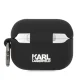 Karl Lagerfeld KLAPRUNIKK AirPods Pro cover black/black Silicone Karl Head 3D