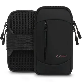Универсальный спортивный чехол на руку Tech-Protect M6 (до 6.9"), розовый