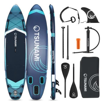 4Fizjo TSUNAMI T12 Inflatable SUP Board 350 cm, Multicolor