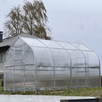 Siltumnīca KLASIKA DROP 2.5x4 m ar 4 mm polikarbonātu