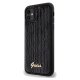 Guess Sequin Script metāla vāciņš iPhone 11 / Xr - melns | Metal case for black