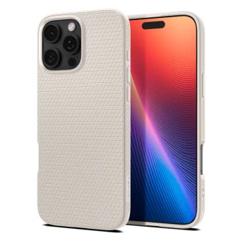 Чехол Spigen Liquid Air для iPhone 16 Pro Max, титановый