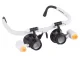 Headband Magnifier Glasses with 2 LED Lights and Lenses 6x 10x 25x
