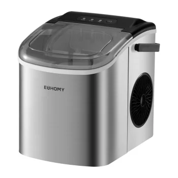 Льдогенератор Euhomy IM001, 1.2 л, 12 кг, серебристый