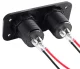 Aizdedzes ligzda. 2xUSB | Light socket.