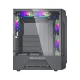 Darkflash LEO Midi Tower Computer Case, Black