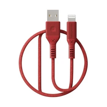 USB uz Lightning kabelis Astro Pro Titan MFi 1.2m, sarkans
