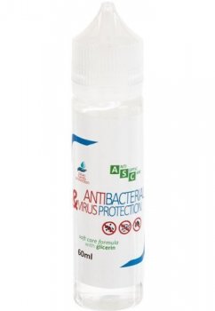 Pretvīrusu Antibakteriālais Dezinfekcijas Gēls Līdzeklis, 60 ml | Antiviral Antibacterial Liquid Gel