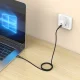 Кабель Tech-Protect Ultraboost DNA MagTwist USB-C на USB-C 100W 1м, серый