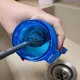 Силиконовая щетка для мытья бутылок, серая
