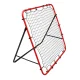 Futbola treniņu atsitējs bērniem 125x125 cm, sarkans/melns