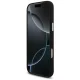 Чехол AMG Silicone Oversize Rhombs MagSafe для iPhone 17 Pro Max — черный