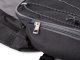 Large Bicycle Rear Rack Bag with 3 Compartments, Black